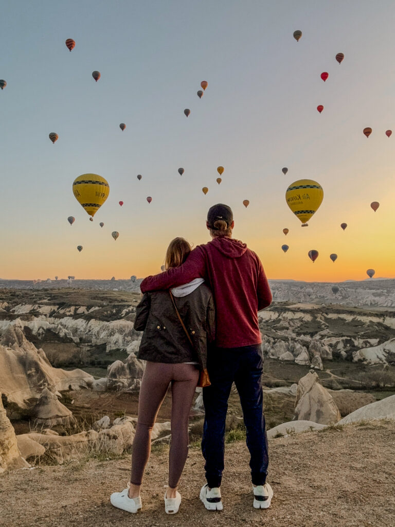Hot air balloons